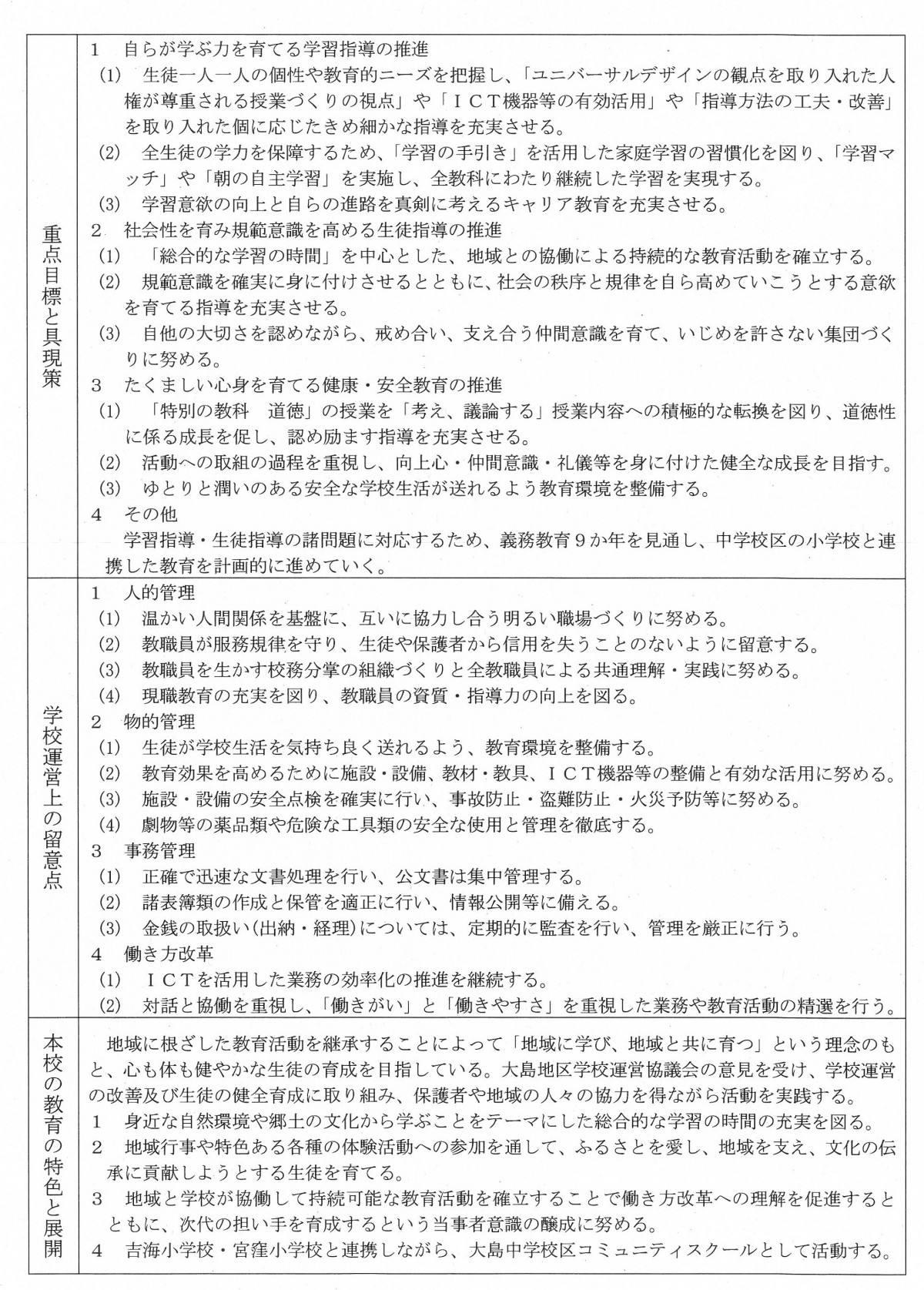 教育計画２